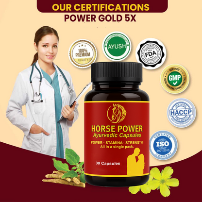 Horse Power Capsule - Herbal Capsule For Improve Strength And Stamina